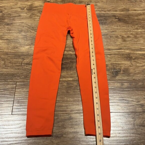 Gymshark orange full length leggings - Picture 3 of 10